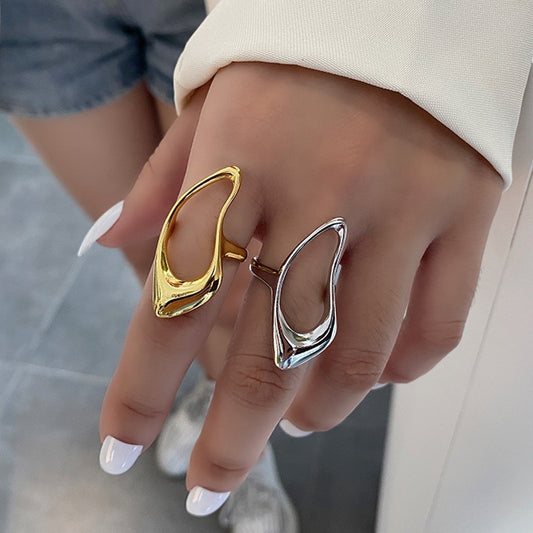 Trendy Street  Simple Ring