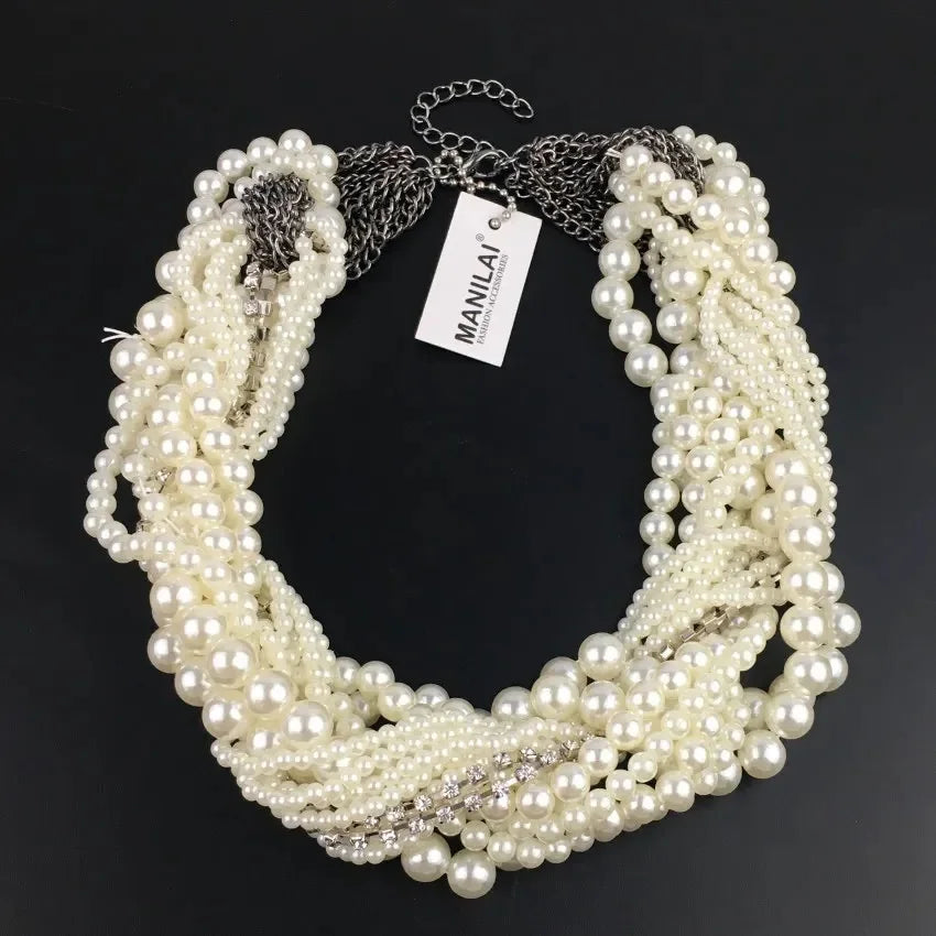 Chunky  Pearl Necklace